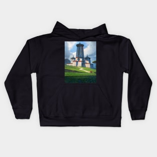 tower of peace Kids Hoodie